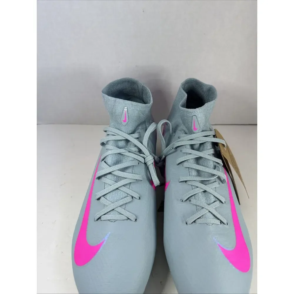 Nike Zoom Mercurial Superfly 10 Pro FG Soccer Prism HF9433-301 Men's Size 10.5